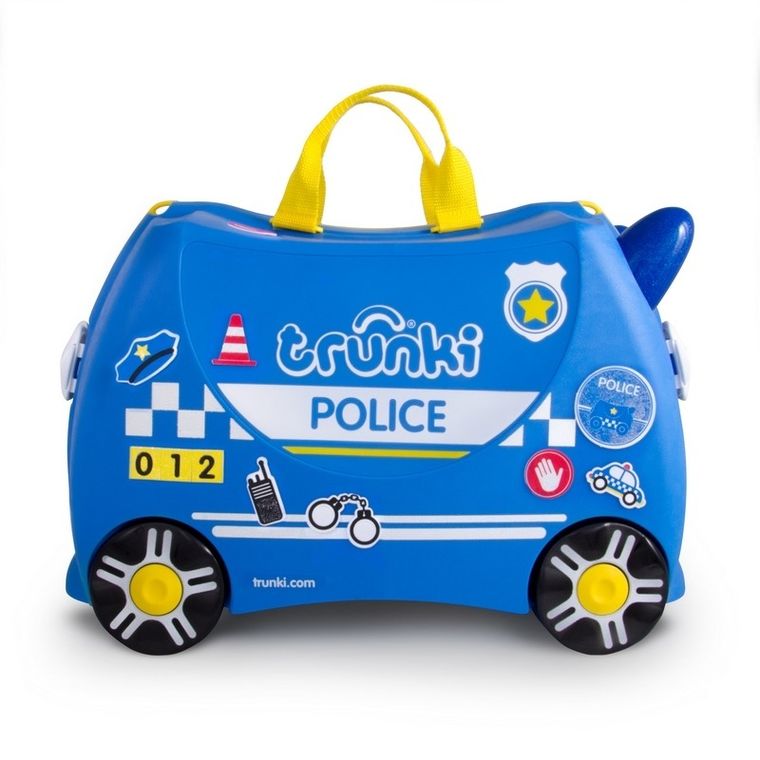 Trunki, Radiowóz Percy, jeżdżąca walizeczka
