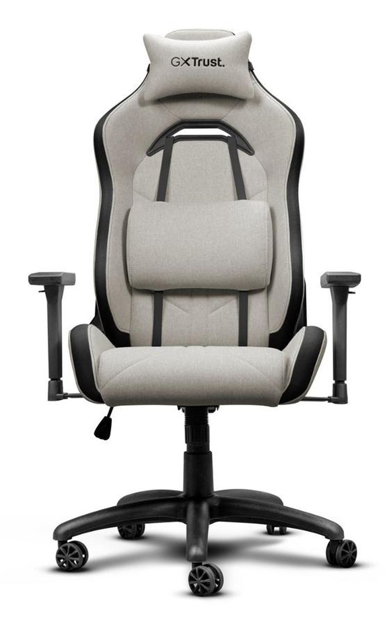 Trust, GXT 723B Ruya Comfortable Fabric Beige, fotel gamingowy
