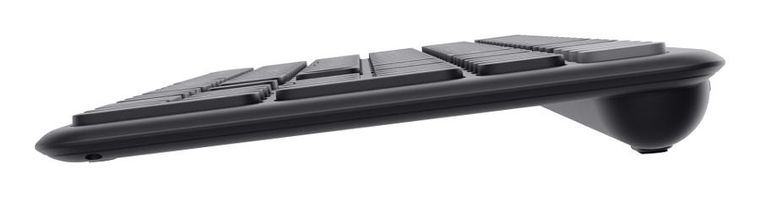 Trust, Vaiya, klawiatura bezprzewodowa, czarna