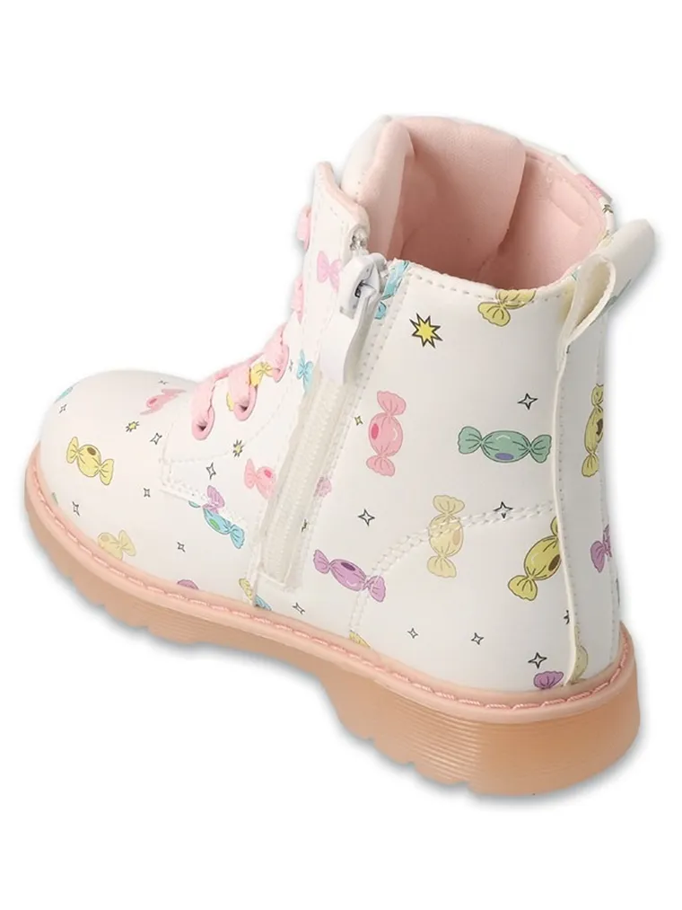 Trzewiki dziewczęce, białe, Befado