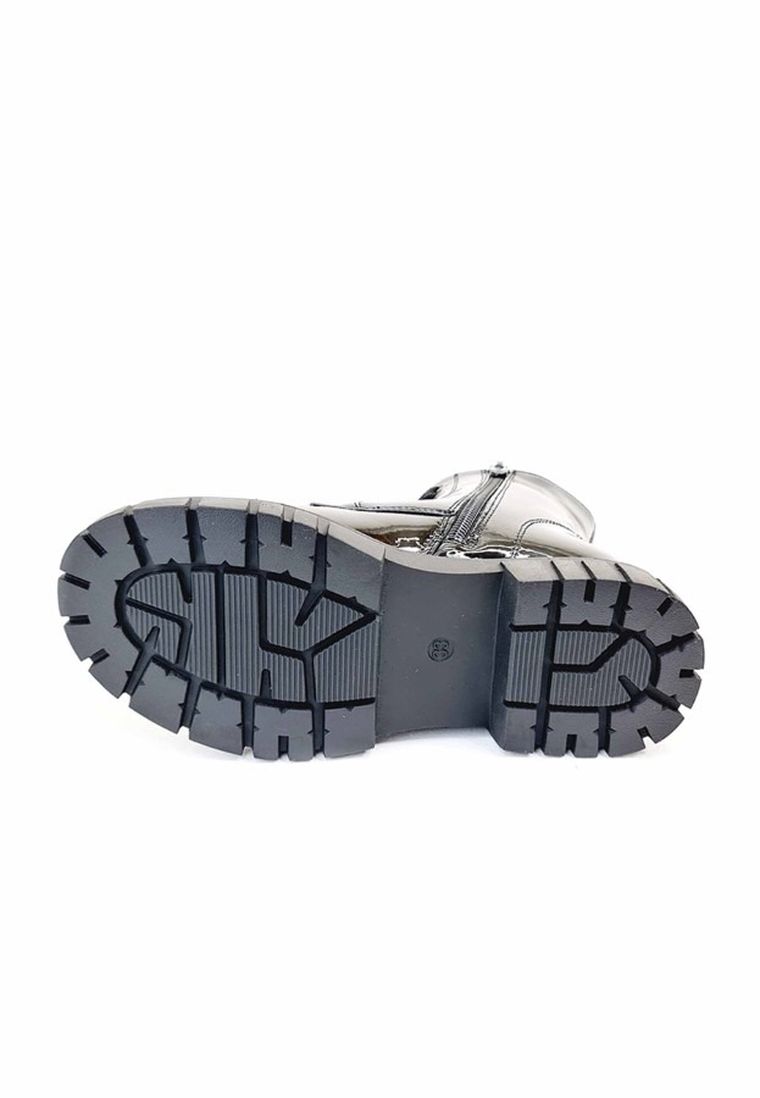 Trzewiki dziewczęce, czarne, ocieplane, Weestep