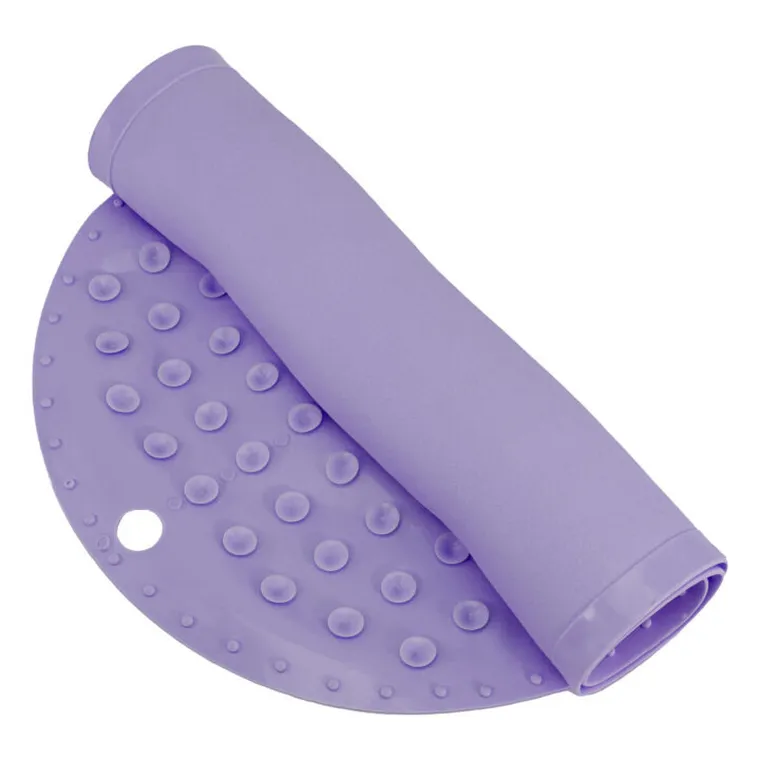 Tuban, mata kąpielowa, antypoślizgowa, fioletowa