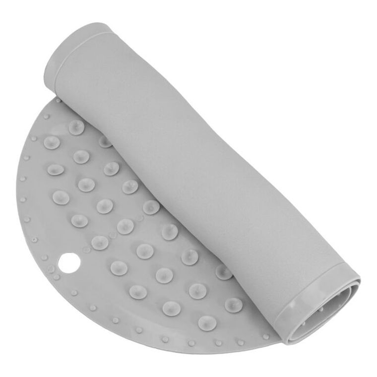 Tuban, mata kąpielowa, antypoślizgowa, szara