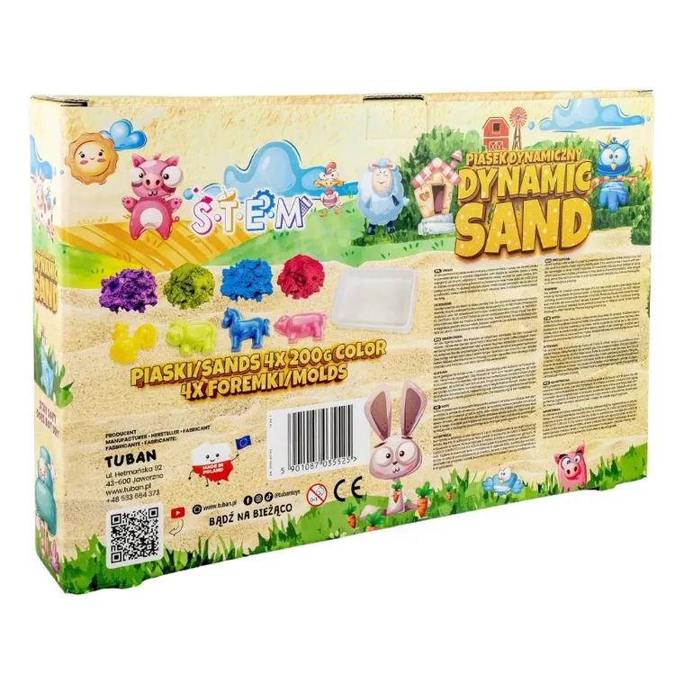 Tuban, piasek dynamiczny, zestaw farma