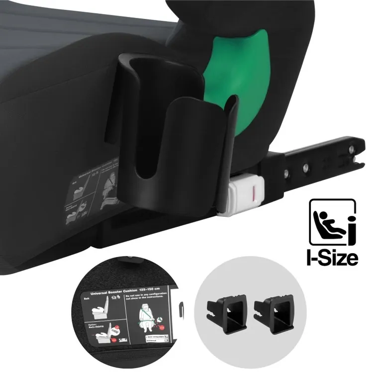 Tulano, Cabby 35, podstawka samochodowa, graphite, 125-150 cm