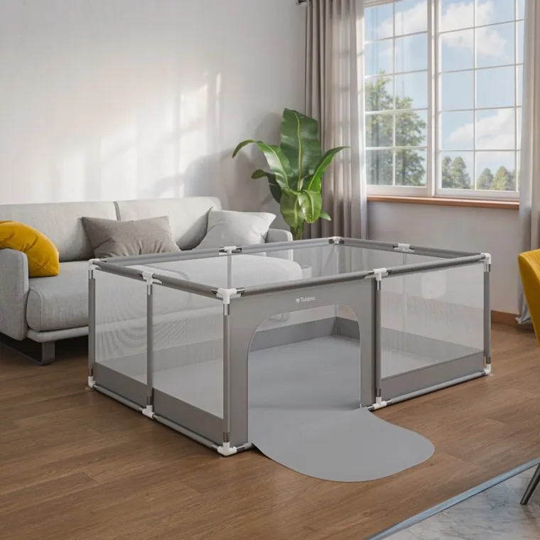 Tulano, Cozy 22, kojec dziecięcy, grey