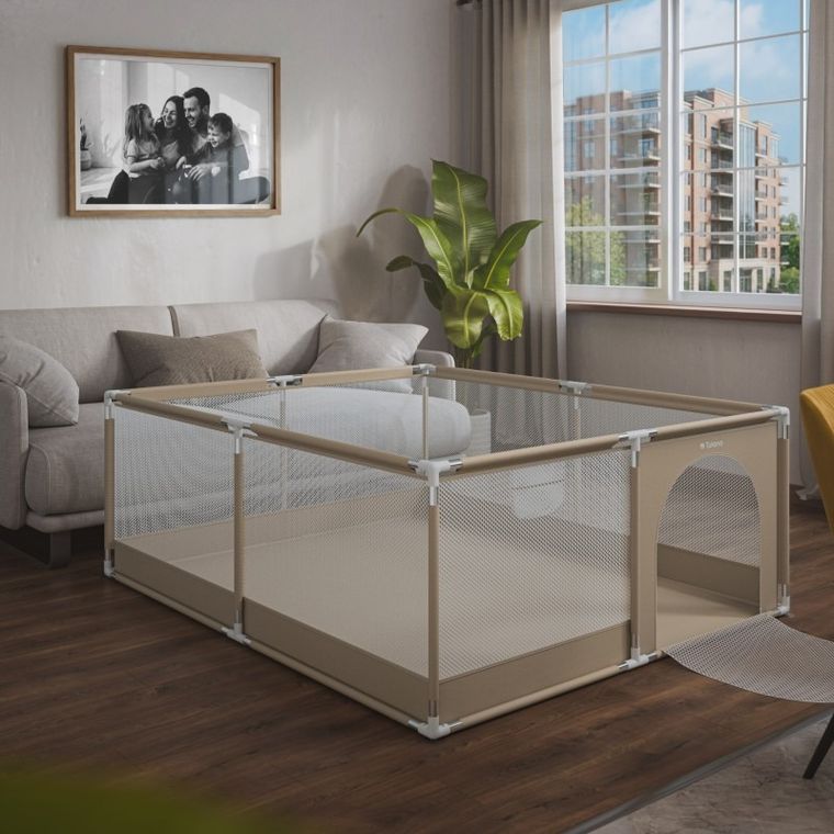 Tulano, Cozy 25, kojec dziecięcy, beige, 150 cm