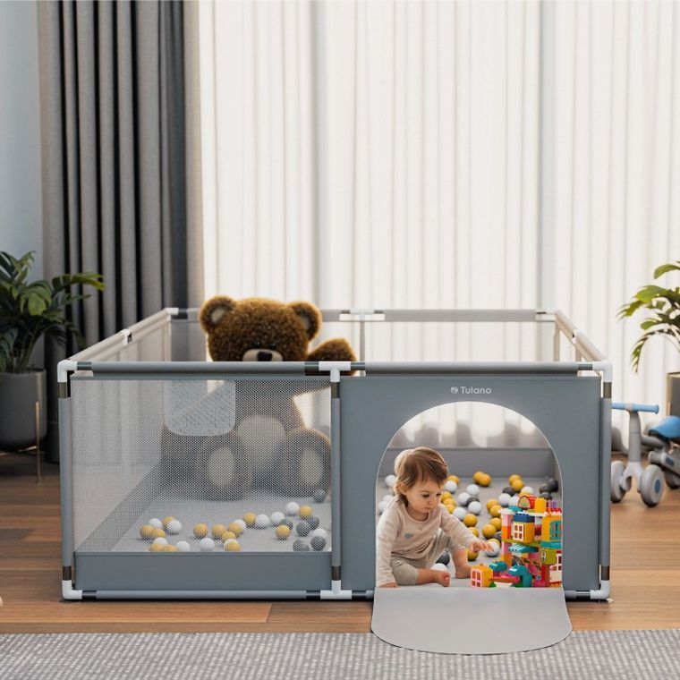 Tulano, Cozy 25, kojec dziecięcy, grey