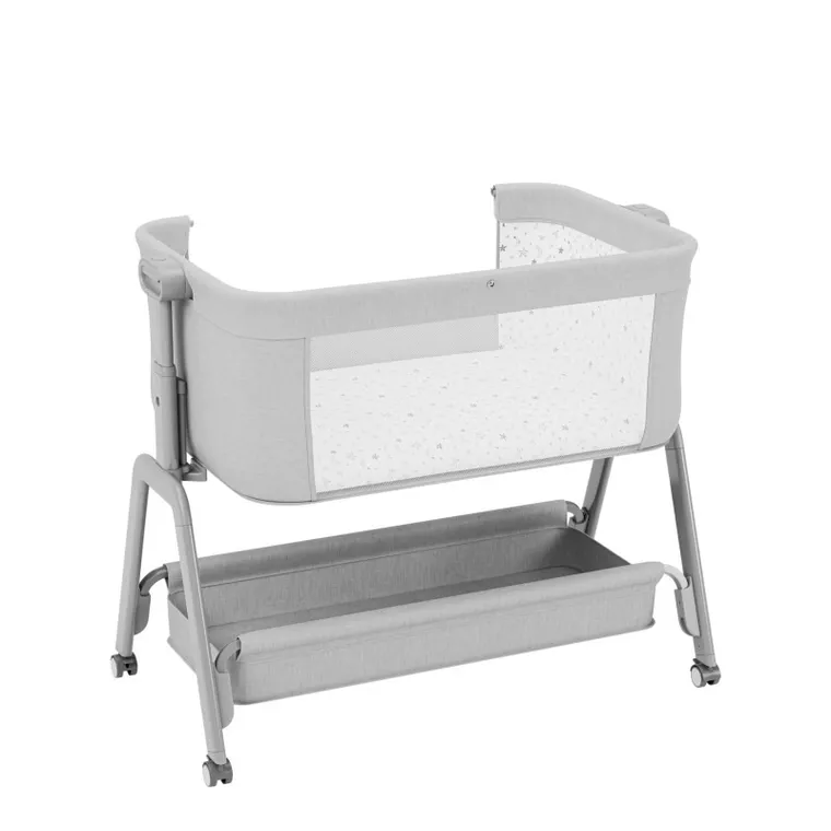 Tulano, Dream 50, łóżeczko dostawne, lighte-grey