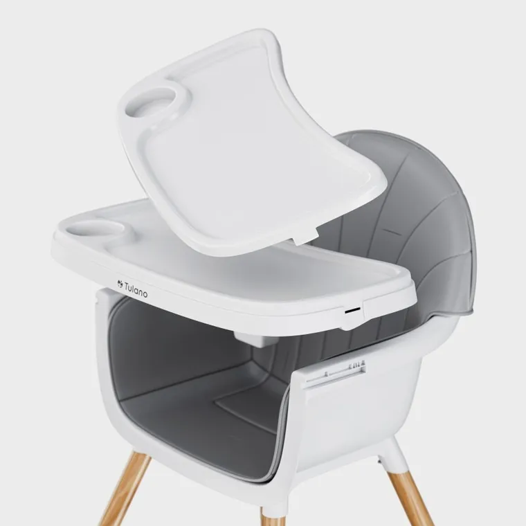 Tulano, Morsel, krzesełko do karmienia, grey