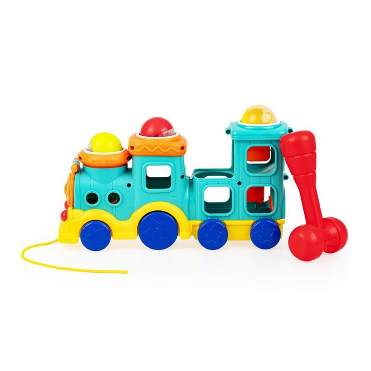 TuliFun, Pociąg Puk Puk, pociąg z kulkami do wbijania