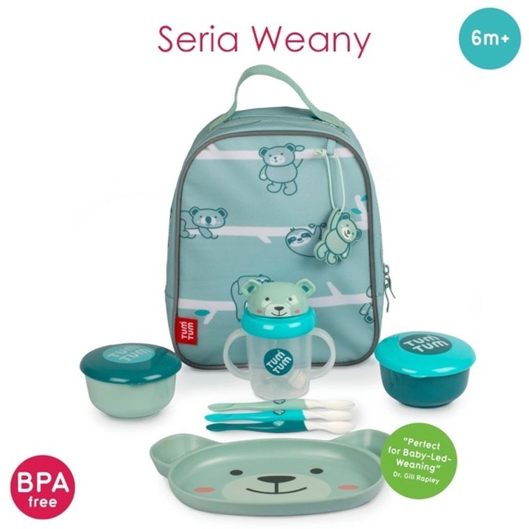 Tum Tum, Weany, plecak ze smyczą