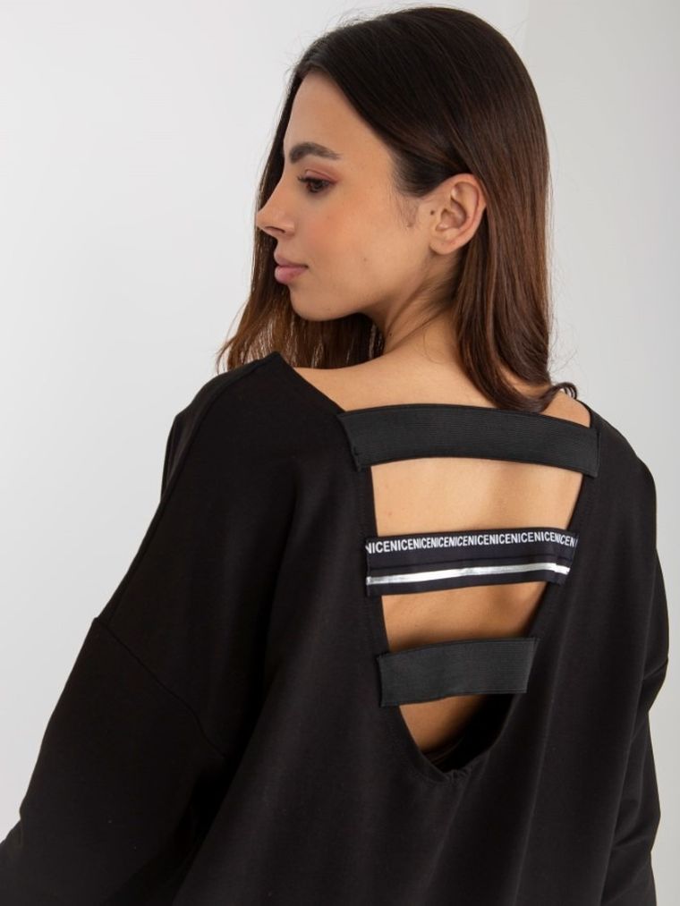 Tunika damska, czarna, Lily Rose