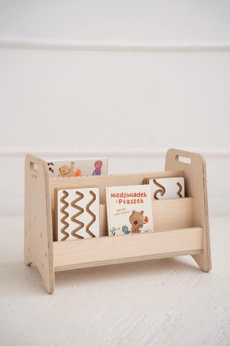 tupti.wood, biblioteczka montessori