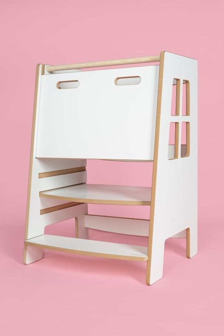 tupti.wood, Kitchen Helper, Double Safe, pomocnik kuchenny dla rodzeństwa