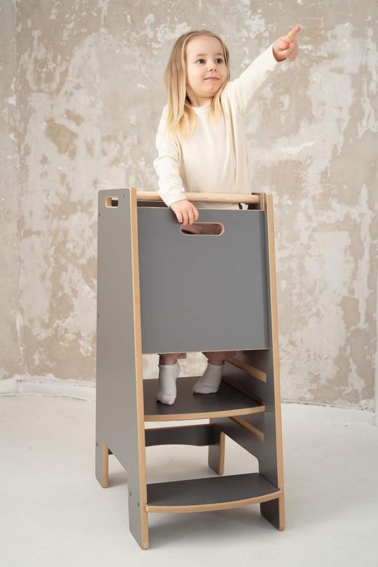 tupti.wood, Kitchen Helper, Noway, pomocnik kuchenny, szary