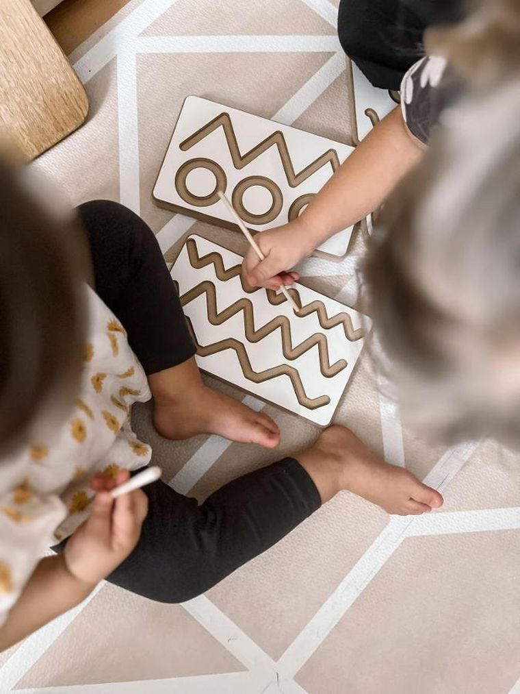 tupti.wood, tabliczka grafomotoryczna, fun