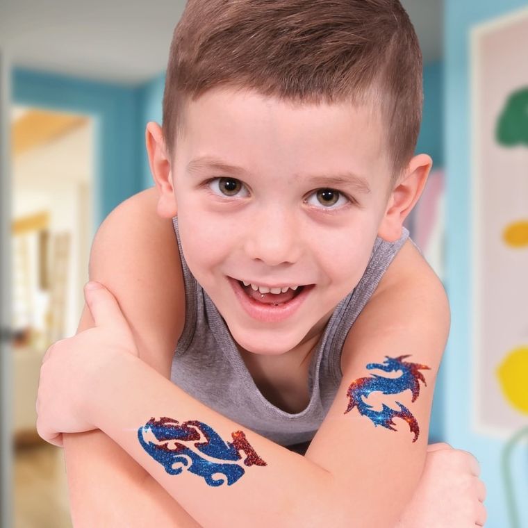 TyToo, zestaw szablonów do tatuaży, odważny, 15 elementów