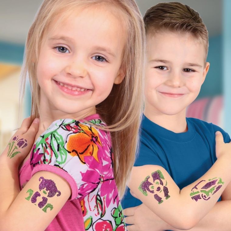 TyToo, zestaw szablonów do tatuaży, wszystkiego najlepszego, 15 elementów