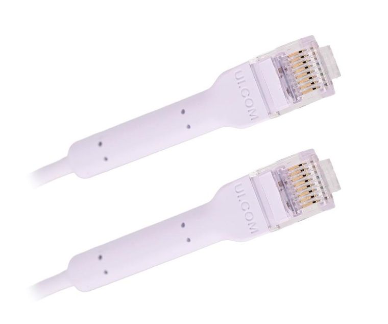 Ubiquiti, patchcord LAN, UniFi Patch Cable, Cat6, biały, 1m