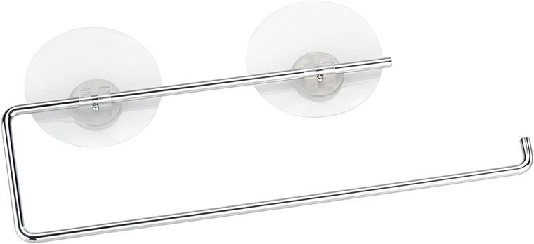 Uchwyt na papierowy ręcznik kuchenny, Static-loc, stal chromowana