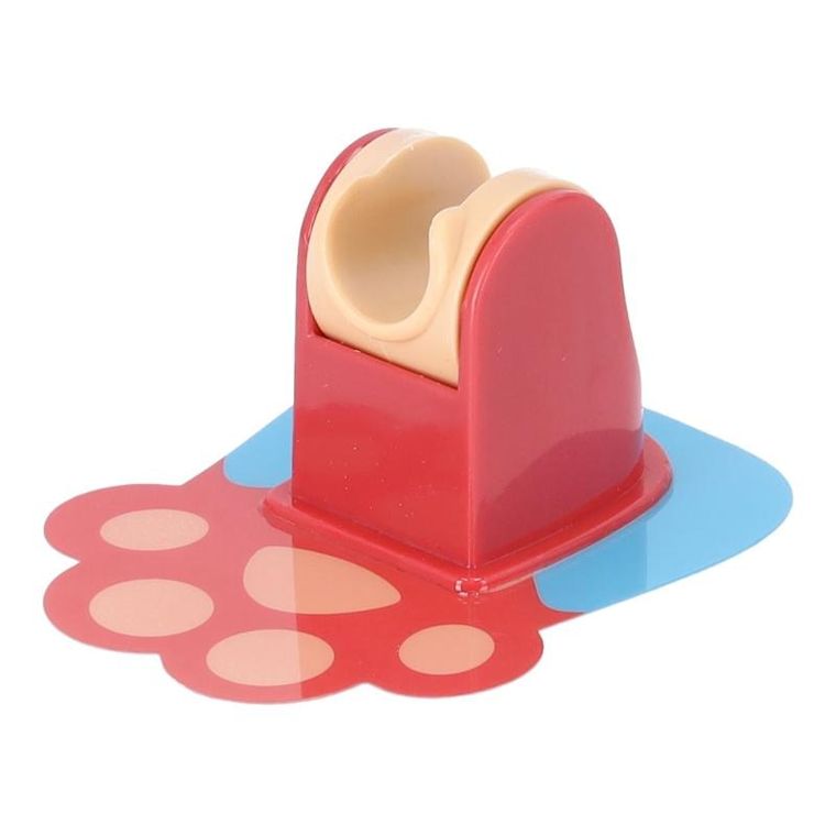 Uchwyt na słuchawkę prysznicową, łapka kota