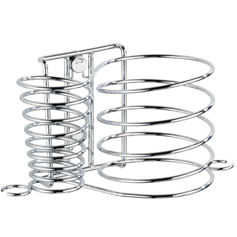 Uchwyt na suszarkę do włosów i prostownicę, 2w1, Milano