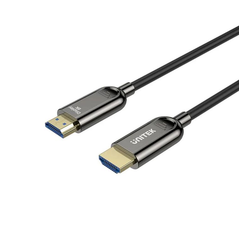 Unitek, kabel HDMI, optyczny, 2.1 AOC, 8K, 120HZ, 5m