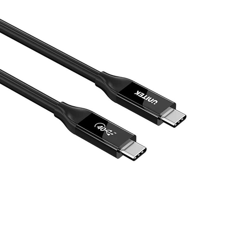 Unitek, kabel USB-C, 4.0 PD, 100W, 40 GBPS, 8K, 2m
