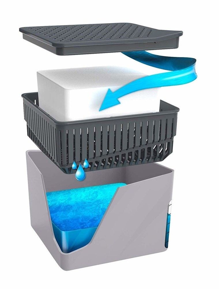 Urządzenie pochłaniające wilgoć + wkład, 0,5 kg