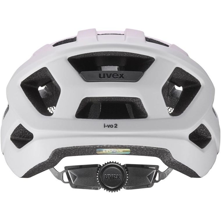 Uvex, I-vo 2, kask rowerowy, 56-60 cm, powder-grey matt