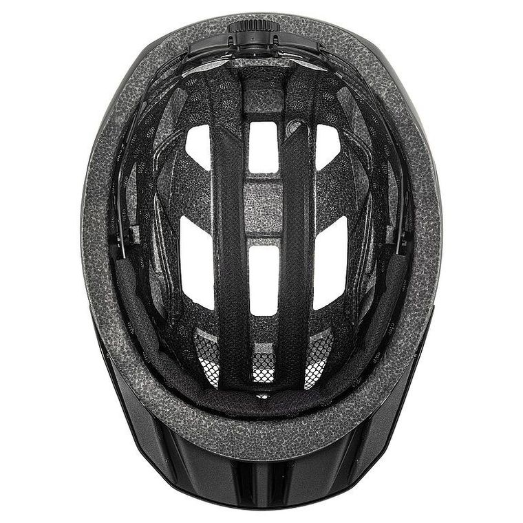 Uvex, I-vo 2, kask rowerowy, 60-64 cm, black matt