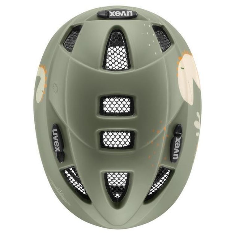 Uvex, Kid 2 CC, kask rowerowy, dziecięcy, sage green, 46-52  cm