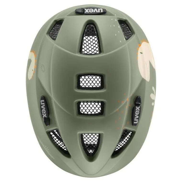 Uvex, Kid 2 CC, kask rowerowy, dziecięcy, sage green, 46-52 cm