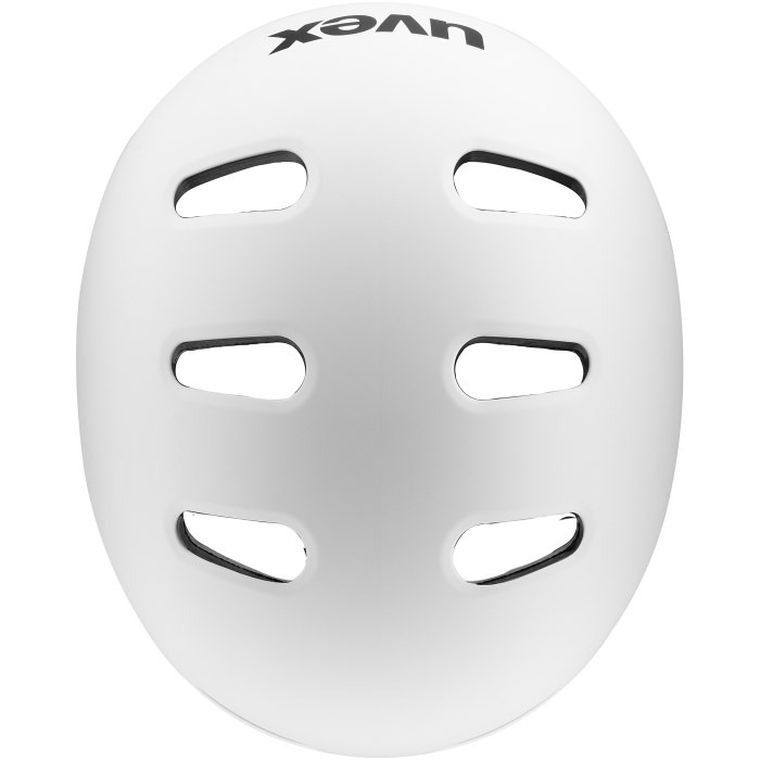Uvex, Kid 4, kask rowerowy, dziecięcy, 55-58 cm, white matt