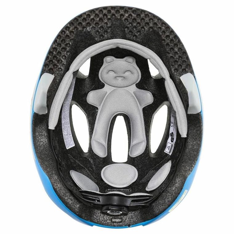 Uvex, Oyo Style, kask rowerowy dziecięcy, dino blue matt, 50-54 cm
