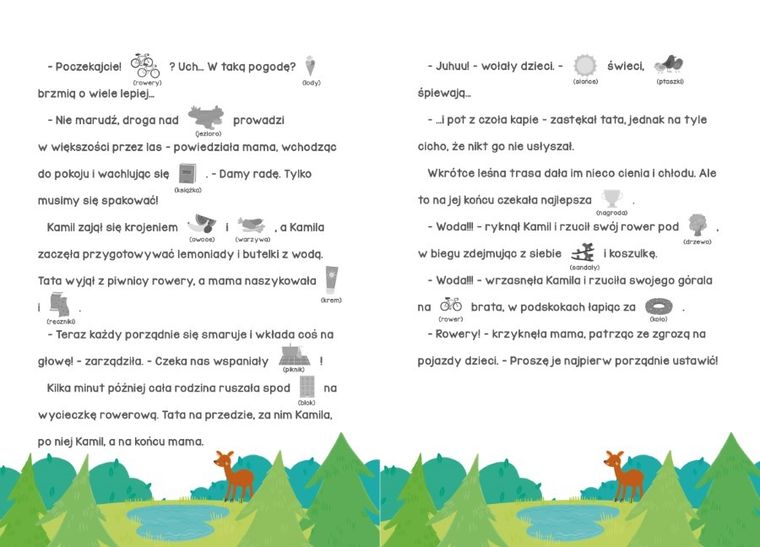 Uzupełnianki z naklejkami. Przygody z pogodą i bez pogody