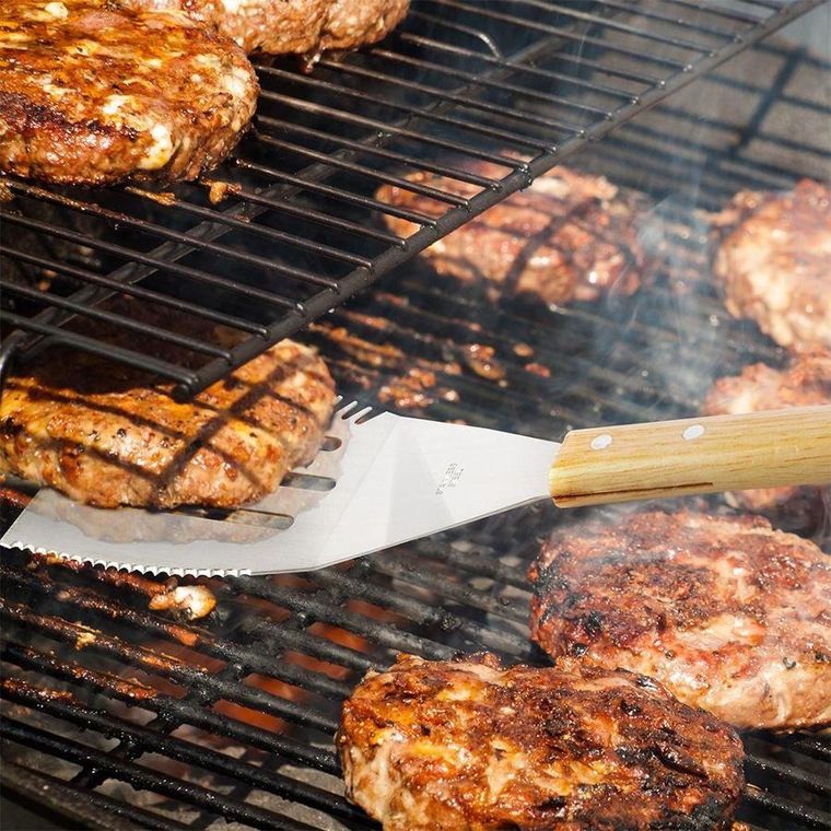 Vaggan, łopatka stalowa, z nożem, 40,5 cm