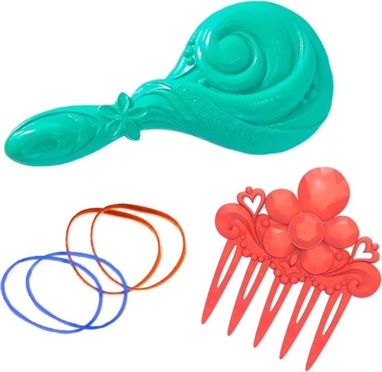 Vaiana 2, Moana, głowa do stylizacji z akcesoriami