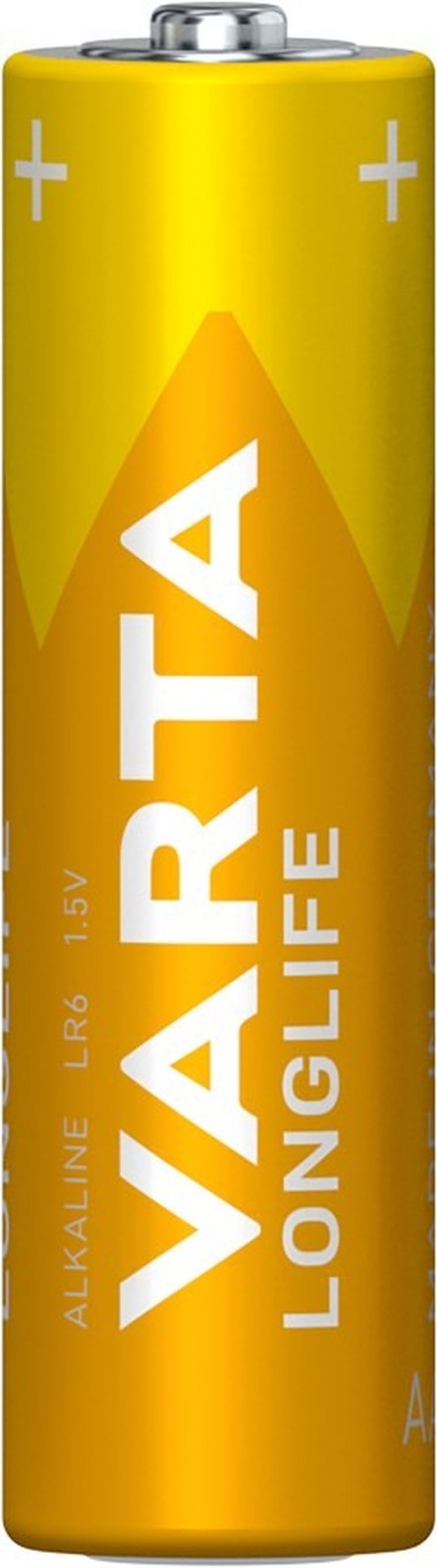 VARTA, Longlife, bateria alkaliczna, AA, 8 szt.