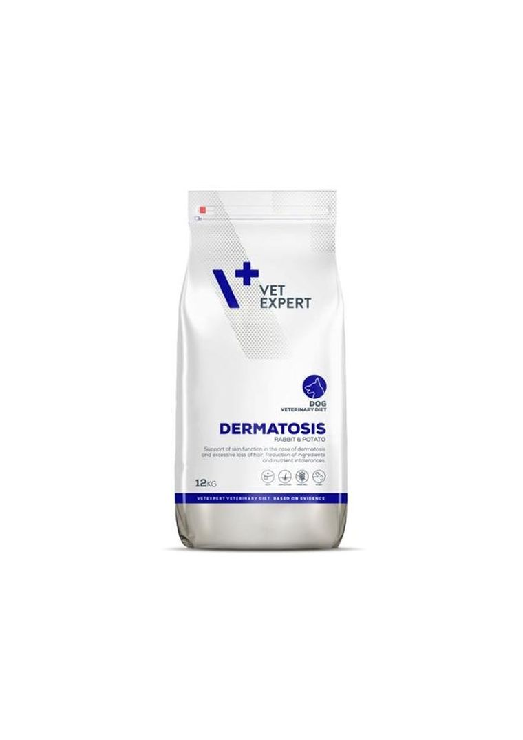 VetExpert, Veterinary Diet Dermatosis dog, Rabbit&Potato, 12 kg