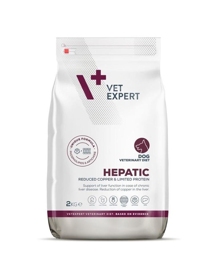 VetExpert, Veterinary Diet Hepatic dog, 2 kg