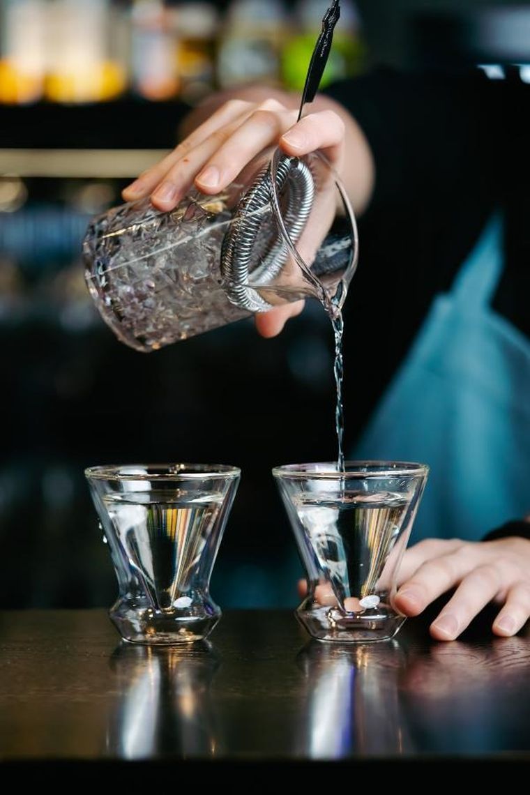 Vialli Design, 2 kieliszki do martini z podwójną ścianką, Soho, 155 ml