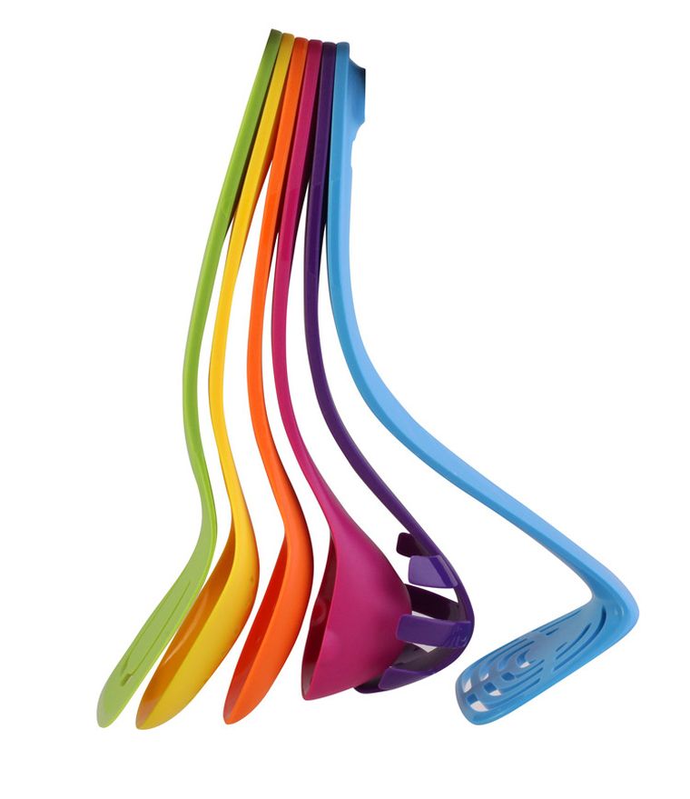 Vialli Design, Colori, łyżka do spaghetti, fioletowa