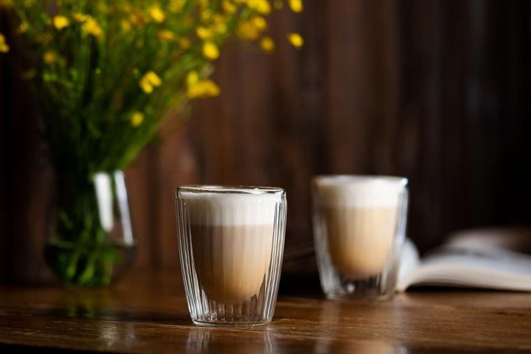 Vialli Design, Livio Duo, komplet 2 szklanek z podwójną ścianką, 250 ml