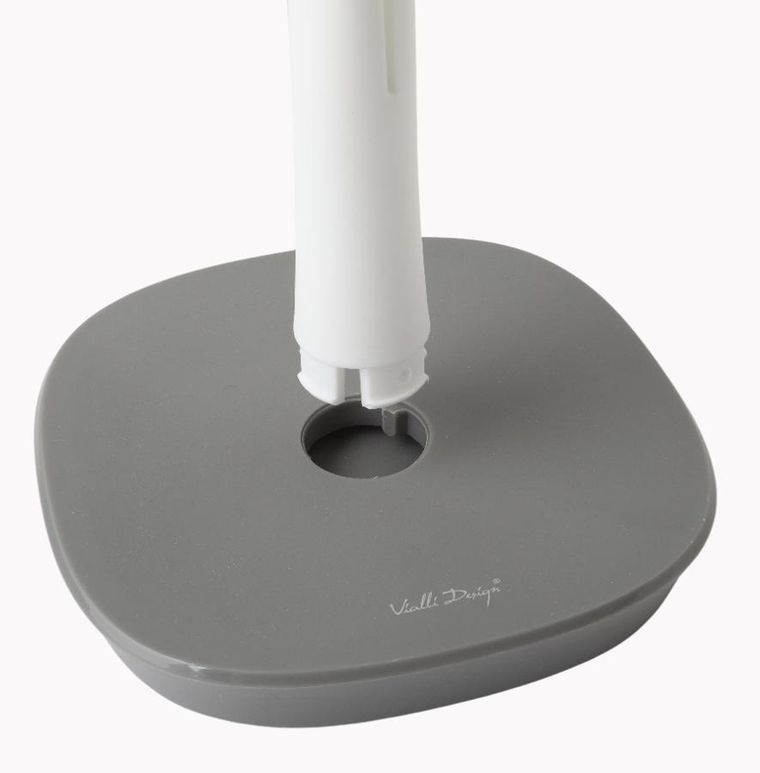 Vialli Design, Livio, stojak na ręcznik papierowy, szaro-biały, 23611