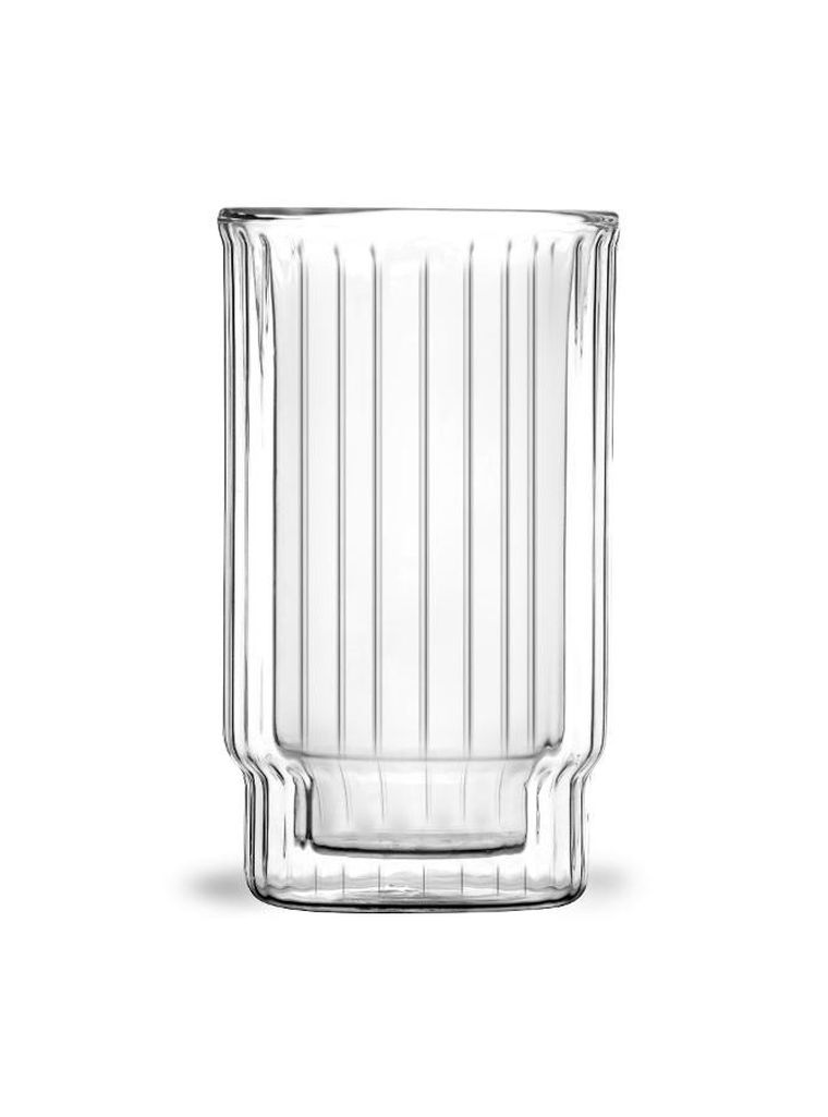 Vialli Design, Lungo, pucharki do deserów z podwójną ścianką, 300 ml, 2 szt.