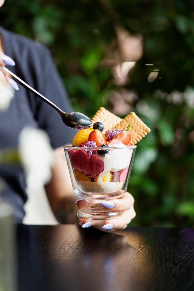 Vialli Design, pucharek do deserów z podwójną ścianką, Soho, 250 ml, 2 szt.