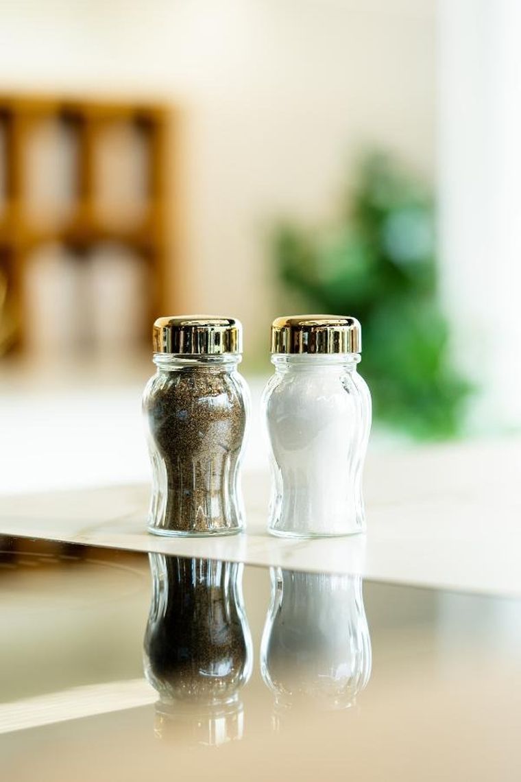 Vialli Design, słoiczki na przyprawy, Vilagio, 12 złote + 12 srebrne