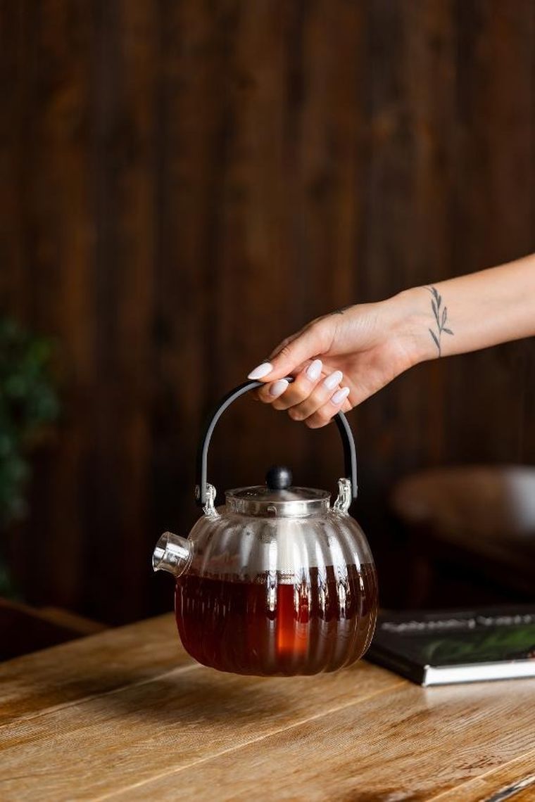 Vialli Design, Volare, zaparzacz do herbaty, srebrny, 1000 ml, 1753